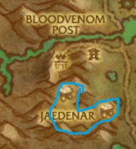 Jaedenar Mageweave Cloth Farming Location